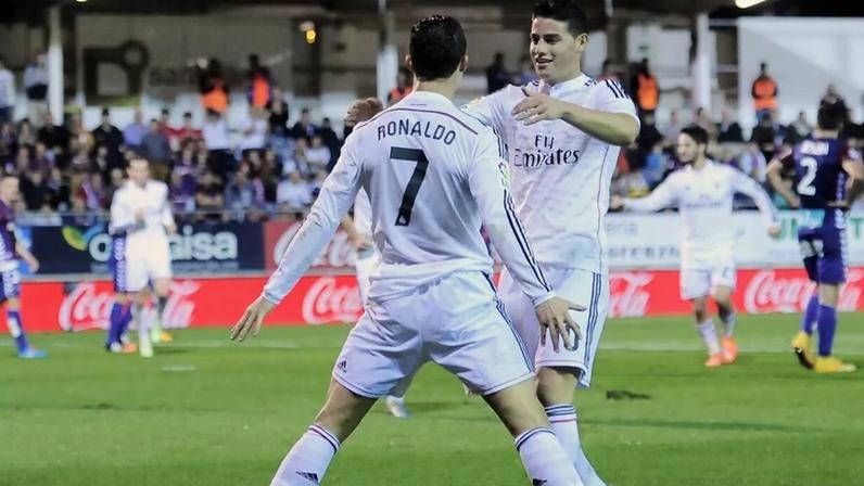 James Rodríguez e Cristiano Ronaldo: amizade que o mantinha sempre na casa dele