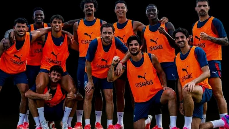 Portugal tem treinado em Palm Beach