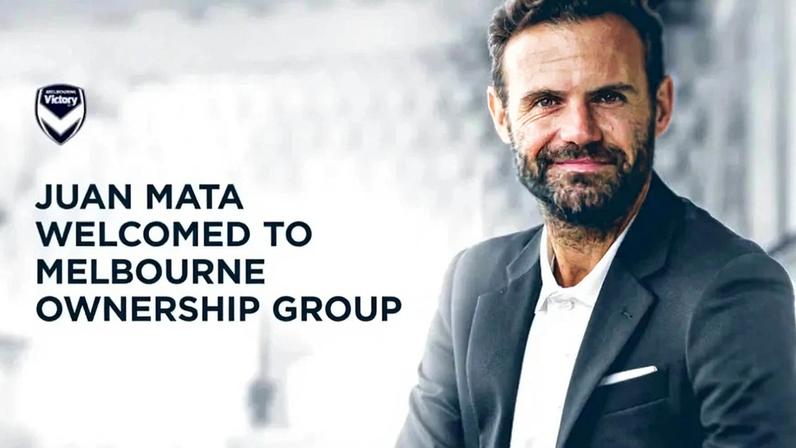 Juan Mata passa a acionista do Melbourne Victory
