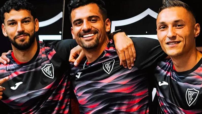 Arranque de trabalhos no Académico de Viseu com Luís Silva, Correia e Guilherme