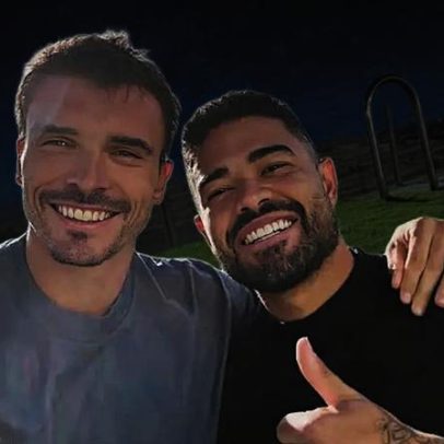 Palhinha recebe visita de Tabata em reencontro especial