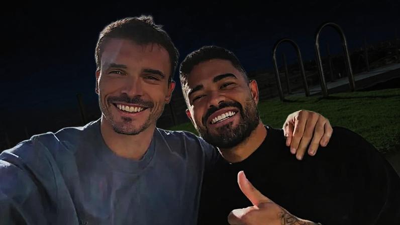 Palhinha recebe visita de Tabata em reencontro especial