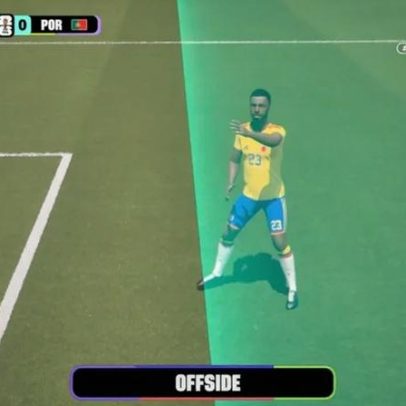 Golo anulado à Colômbia frente a Portugal aos 90+1 por fora-de-jogo