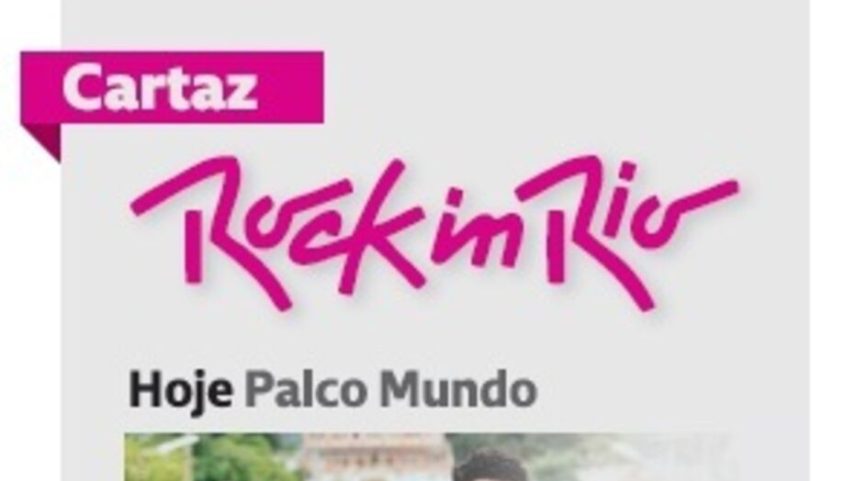 Quem sobe ao Palco Mundo no Rock in Rio neste fim de semana