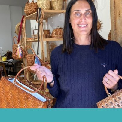 Catarina Jesus leva o artesanato em vime da Madeira ao mercado global