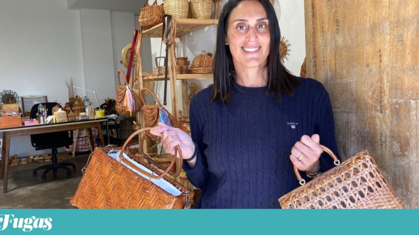 Catarina Jesus criou a Wicker It depois de um curso do Instituto de Vinho, do Bordado e do Artesanato da Madeira que lhe mudou a vida