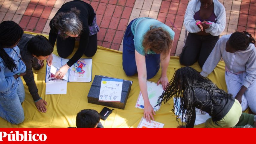 Mundo de Monte Abraão ganha visão do bairro através de desenhos de crianças