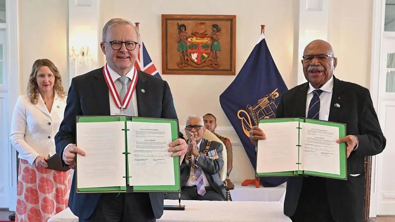 Austrália e Fiji assinam pacto de defesa para conter China no Pacífico
