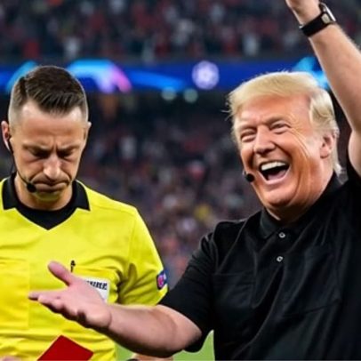 EUA: memes do 'Trump card' na polémica da FIFA sobre cartão vermelho