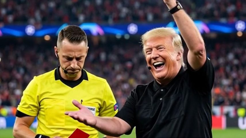 EUA: memes do 'Trump card' na polémica da FIFA sobre cartão vermelho