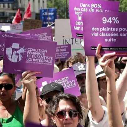 Milhares marcham na França contra violência sexual e pedem lei específica