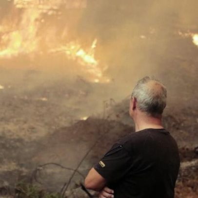 Força Aérea atua pela primeira vez no combate direto aos fogos