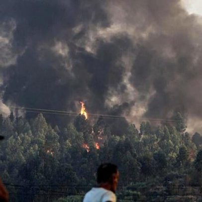 Incêndio em Vouzela deixou dois feridos graves