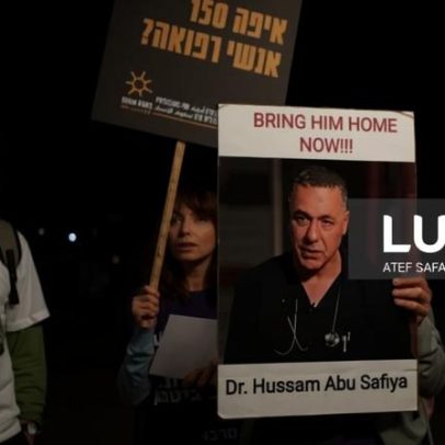 Advogado afirma que médico palestiniano Hussam Abu Safiya está em estado crítico