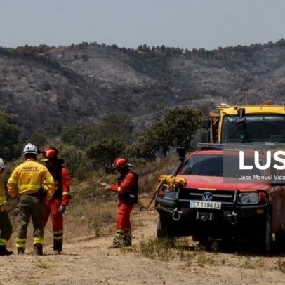 Mais de 100 bombeiros e 45 veículos espanhóis apoiam combate aos incêndios