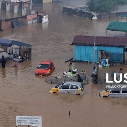 Inundações no Gana causam 34 mortos e 91 mil deslocados