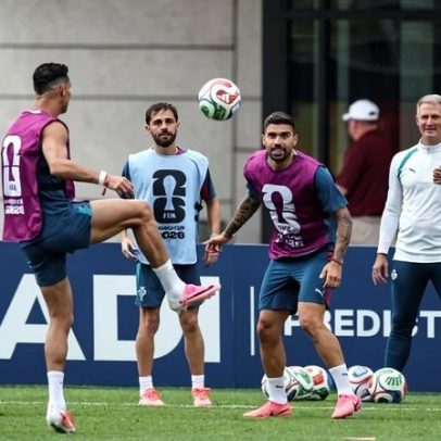 Seleção portuguesa treina em Toronto e parte para os oitavos em Dallas