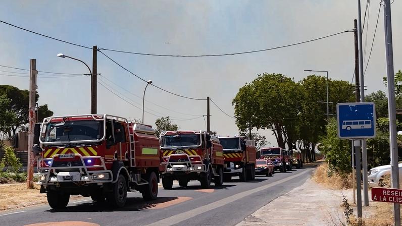 Incêndio no sul da França obriga evacuação de 10 mil pessoas