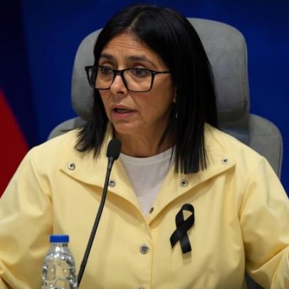 Delcy Rodríguez pede suspensão de sanções para facilitar resposta