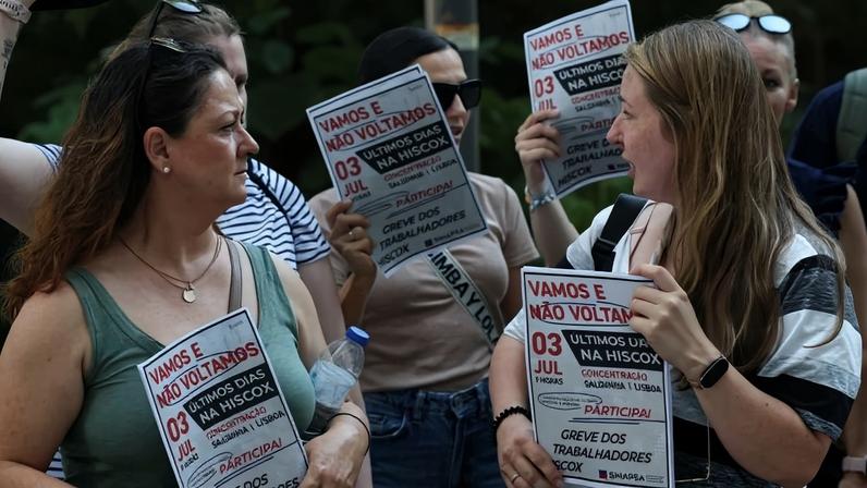 Trabalhadores da Hiscox protestam contra integração na Genpact