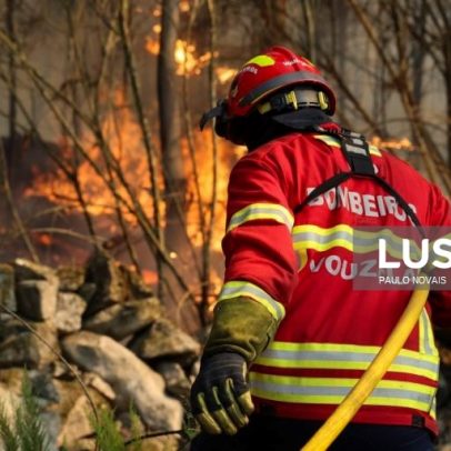 Mais de 1.200 operacionais combatem fogos ativos em Vouzela e Mangualde