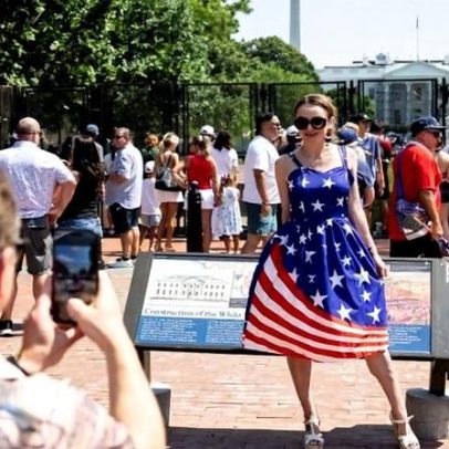 Calor limita festejos da Independência em Washington, mas patriotismo persiste