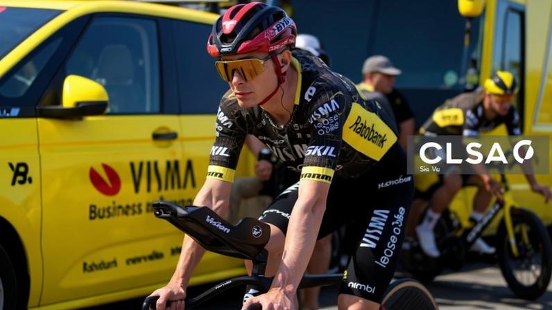 Tour: Vingegaard dá vitória no crono por equipas à Visma-Lease a Bike e veste a amarela