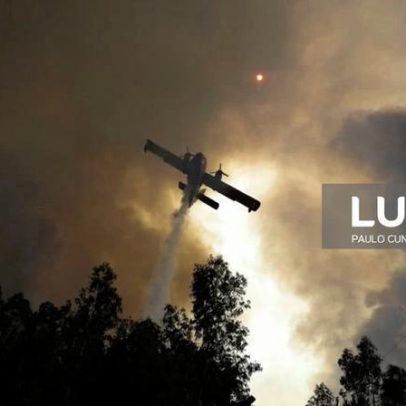 Incêndio em área florestal de Santo Tirso mobiliza mais de 100 operacionais