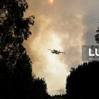 Incêndio em Vouzela dominado, persiste risco de reacendimentos
