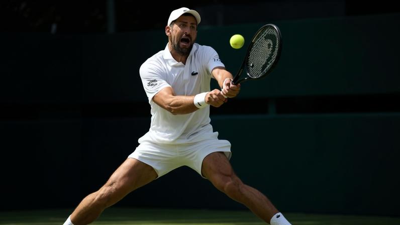 Djokovic vence Safiullin e chega aos quartos de Wimbledon