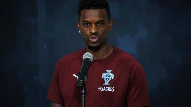 Semedo em declarações aos jornalistas