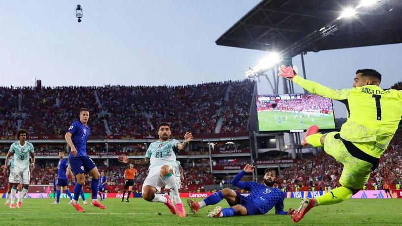 O golo da Croácia que foi anulado