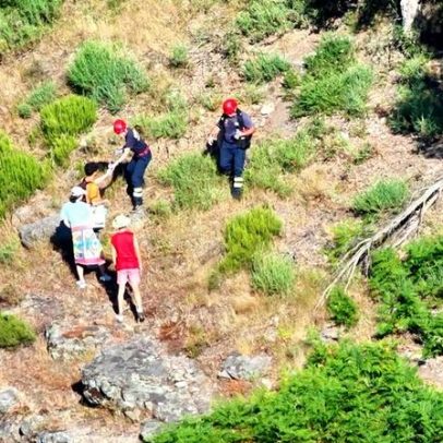 Drone localiza três crianças e um adulto perdidos nas Fisgas de Ermelo