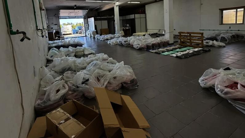 GNR apreendes artigos contrafeitos avaliados em cerca de 100 mil euros