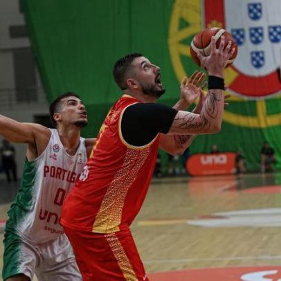 Portugal perde com Montenegro na qualificação para o Mundial de basquetebol