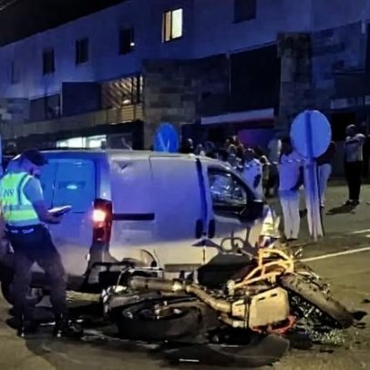 Duas mortes e um ferido numa colisão de mota em Guimarães