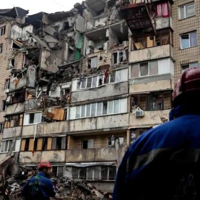 Nove mortos em ataque russo com mísseis e drones em Kiev