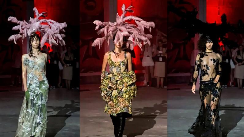 A estética das raves britânicas dominou as propostas da dupla Marques"Almeida, em Matosinhos