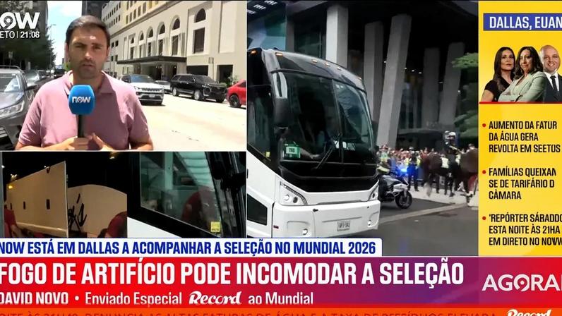 Rua movimentada e barulhenta em dia de fogo de artifício: o que espera a Seleção em Dallas