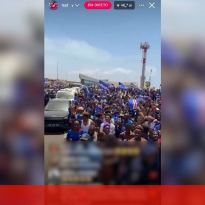 Vozinha lidera receção emocionante da seleção de Cabo Verde ao regressar a casa