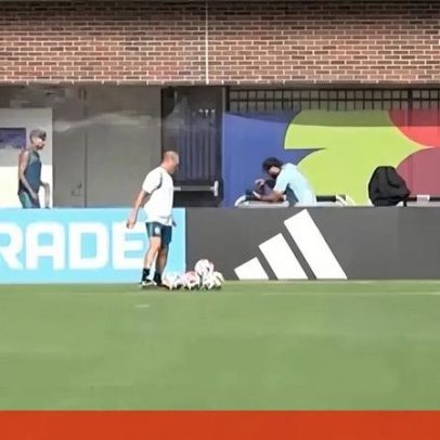 Seleção Nacional treina em directo antes do jogo com a Espanha amanhã