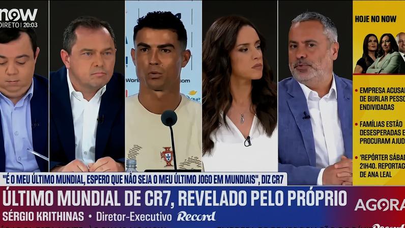 Sérgio Krithinas afirma que Ronaldo não deixará a Seleção por vontade dele