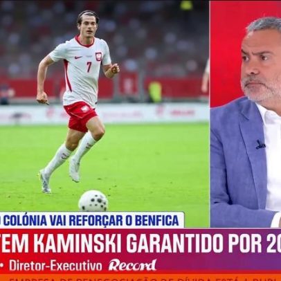 Kaminski contratado encerra o mercado 1.0 do Benfica