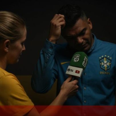 Casemiro emocionado após eliminação do Brasil: é difícil encontrar palavras