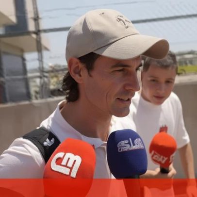 Kaminski chega a Lisboa em imagens da chegada