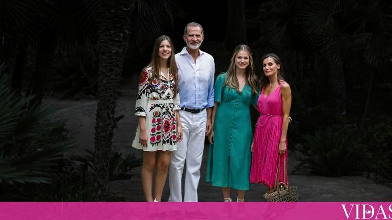 Família real espanhola divulga lista de presentes recebidos em 2025