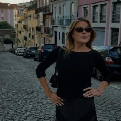 Condessa influenciadora faz férias em Lisboa