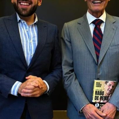 Apresentador da CMTV encontra Cavaco Silva