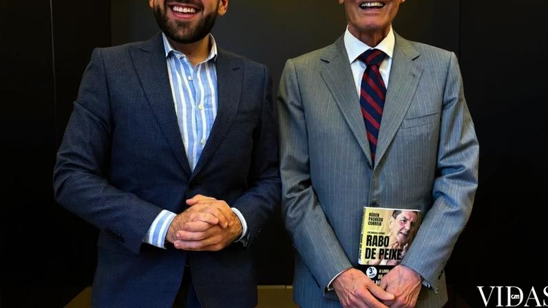 Apresentador da CMTV encontra Cavaco Silva