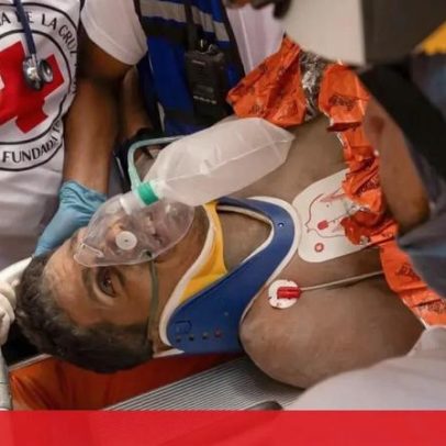 Hernán sobrevive oito dias soterrado graças a guarita de cimento resistente